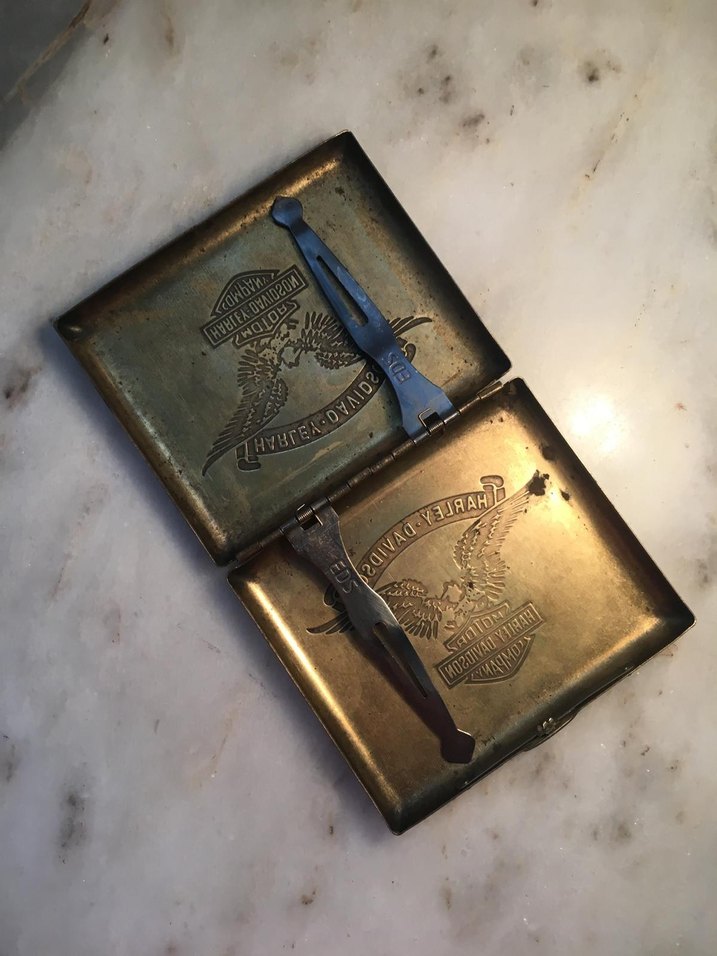 Harley-Davidson Vintage Tabaka - Görsel 2