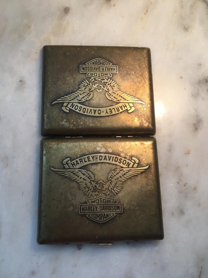 Harley-Davidson Vintage Tabaka - Görsel 4