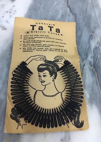TaTa Sihirli Toka - Vintage Saç Aksesuarı - Görsel 3