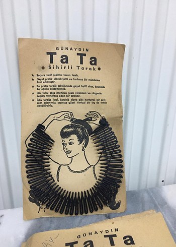 TaTa Sihirli Toka - Vintage Saç Aksesuarı - Görsel 4