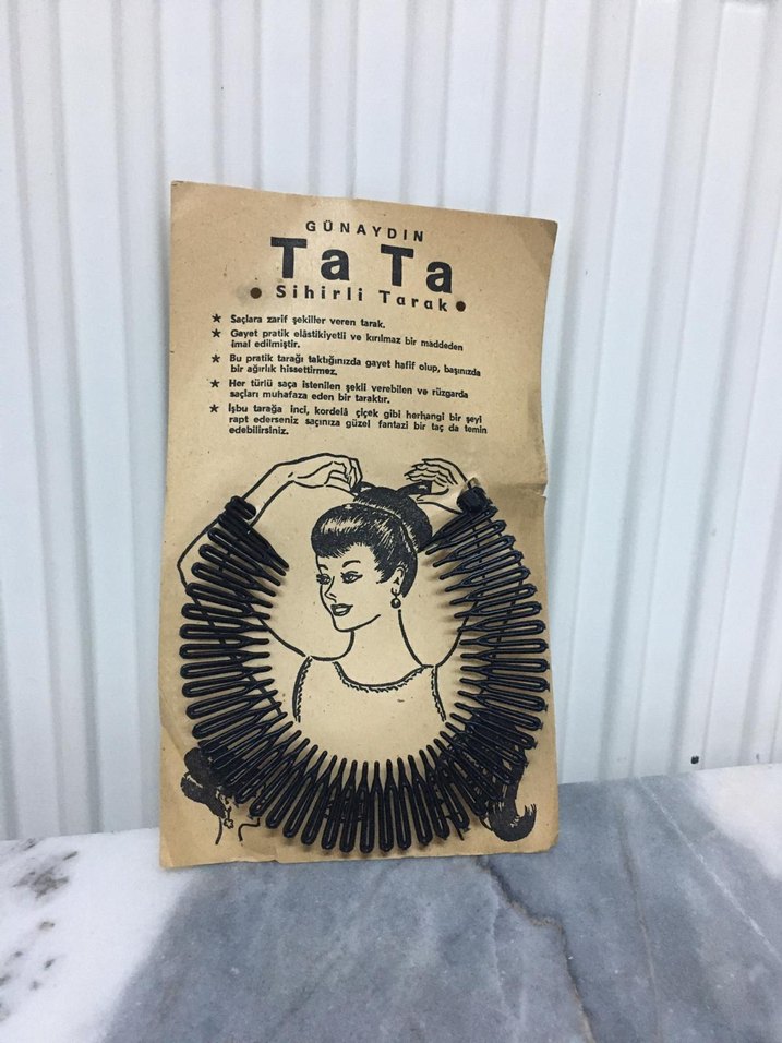 TaTa Sihirli Toka - Vintage Saç Aksesuarı - Görsel 2