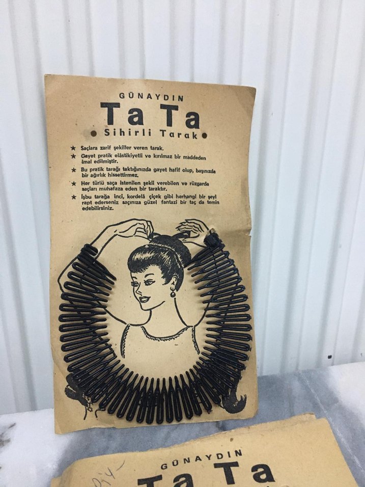 TaTa Sihirli Toka - Vintage Saç Aksesuarı - Görsel 4