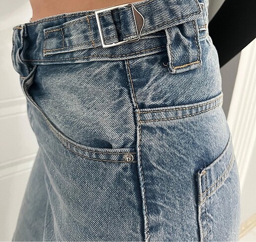 36 Beden mavi Renk BERSHKA kot pantolon