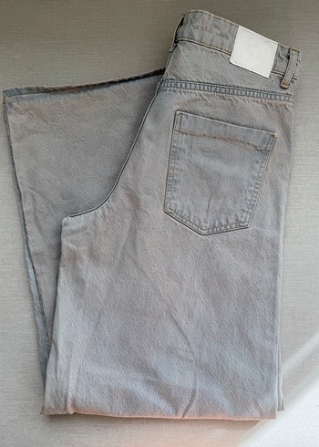 Zara Zara wide leg high rise jean