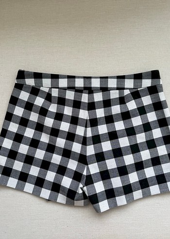 38 Beden Zara pilili cepli şort etek