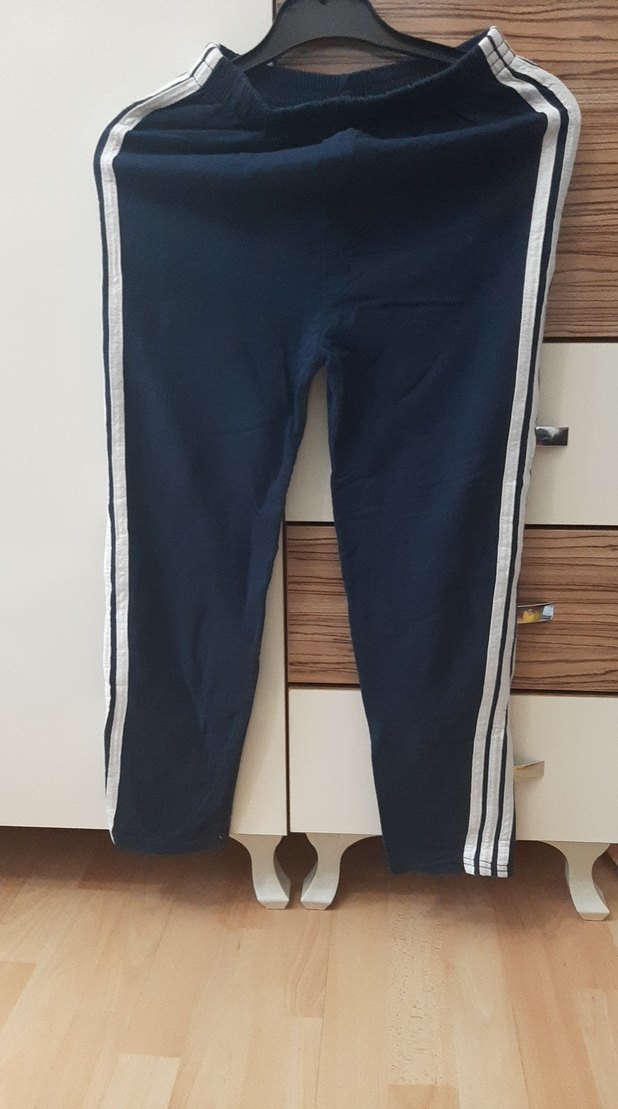 Erkek Çocuk Lacivert Adidas Eşofman Altı - Görsel 2