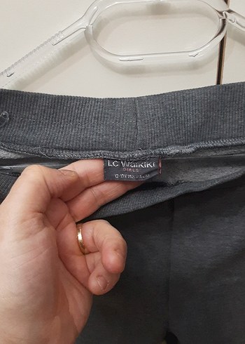 Gri Rahat Kesim Eşofman Altı - Görsel 2