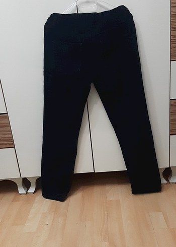 Erkek Çocuk Siyah fitilli kışlık Pantolon - Görsel 3