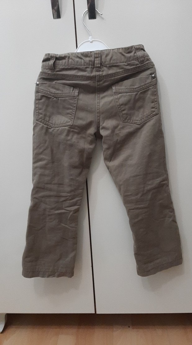 Kız Çocuk  Bol Kesim  Kot Pantolon - Görsel 3