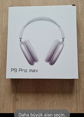 P9 Pro Max Bluetooth Kulaklık 