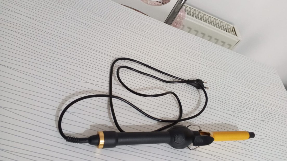 Sarı Saç Şekillendirici Maşa - Görsel 4