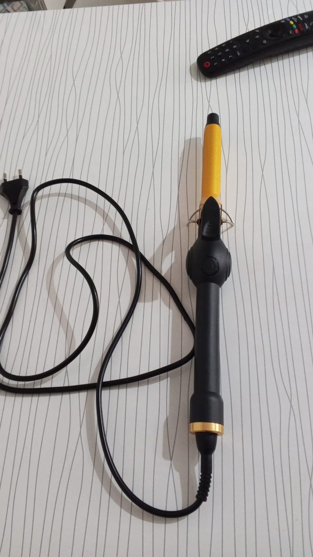 Sarı Saç Şekillendirici Maşa - Görsel 3