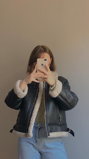 bershka biker ceket