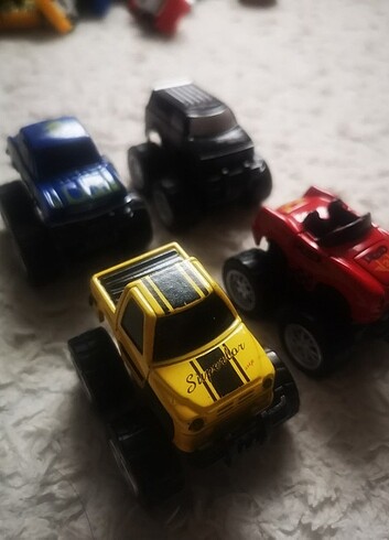4lü oyuncak jeep araba set