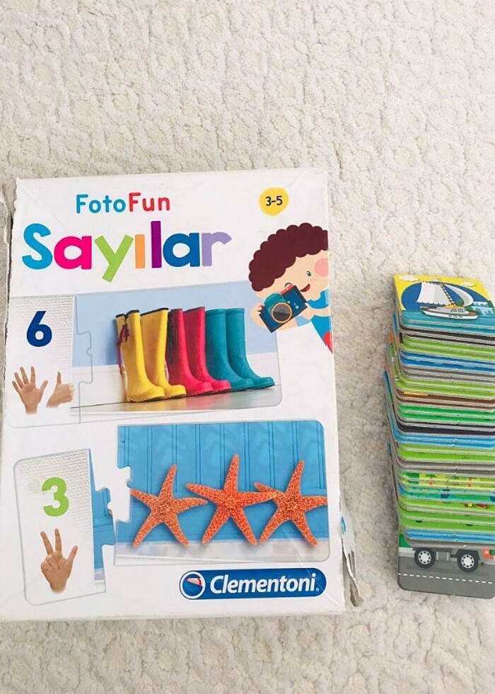 Clementoni/Memory 2 li zeka kartları  - Görsel 2