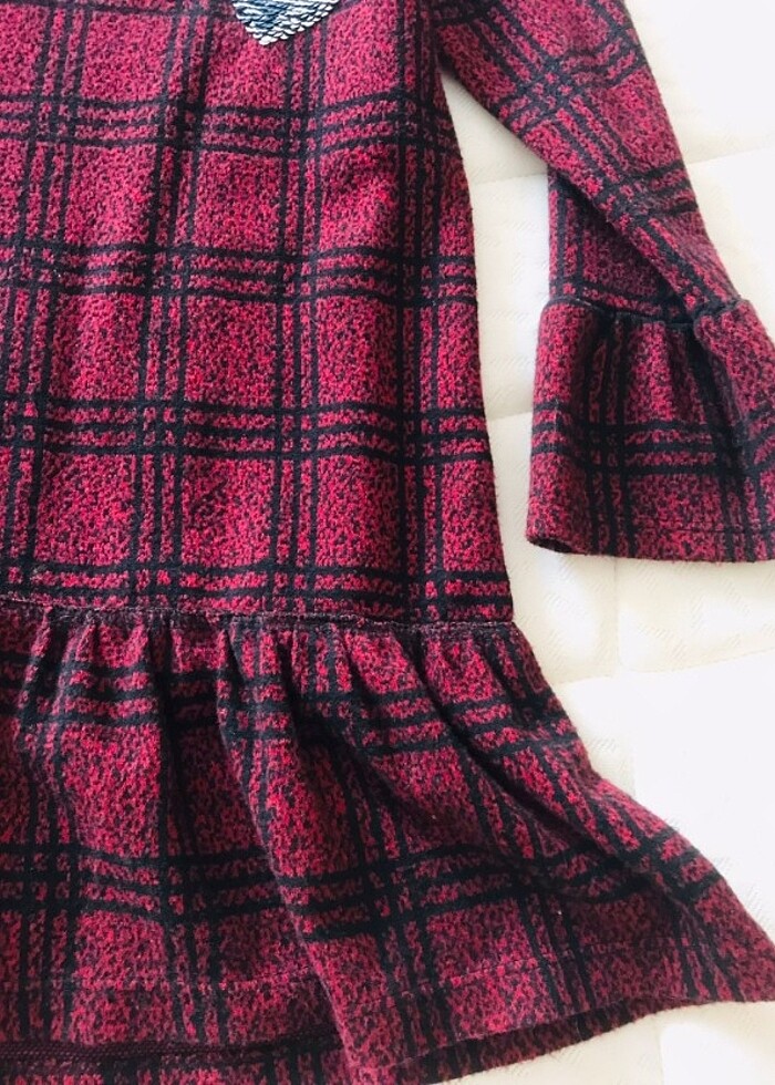 Kışlık kız çocuk elbise  - Görsel 3