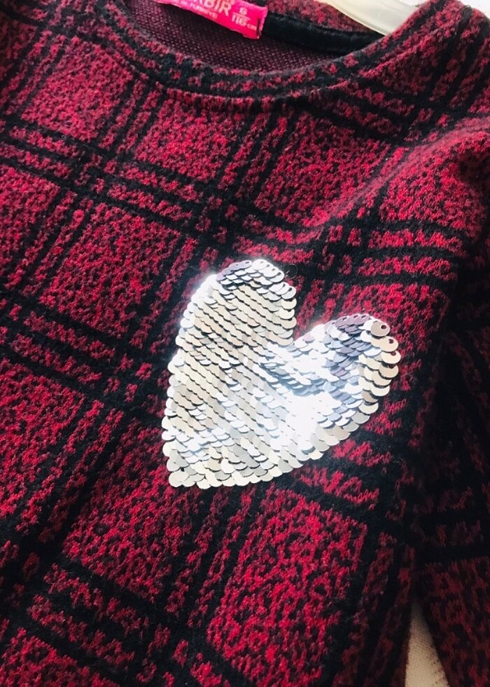 Kışlık kız çocuk elbise  - Görsel 4