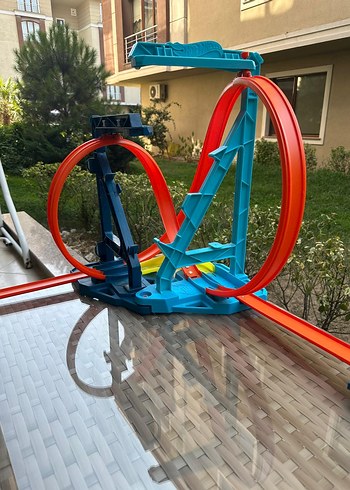 Hot Wheels Takla Atan Araba Pisti - Görsel 6