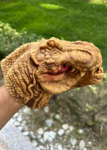 Dinozor Kukla Kahverengi - Görsel 2