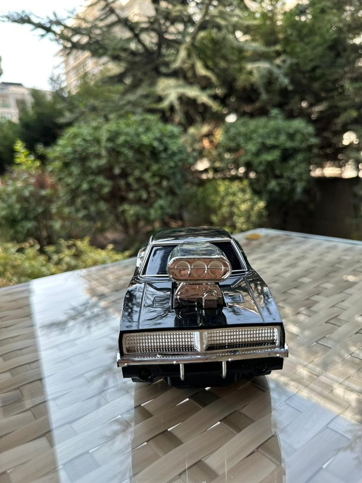 Kumandalı Siyah Oyuncak Araba - Görsel 3