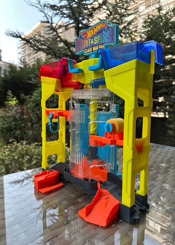 Hot wheels Renk Değiştiren Stunt & Splash Oyuncak - Görsel 4