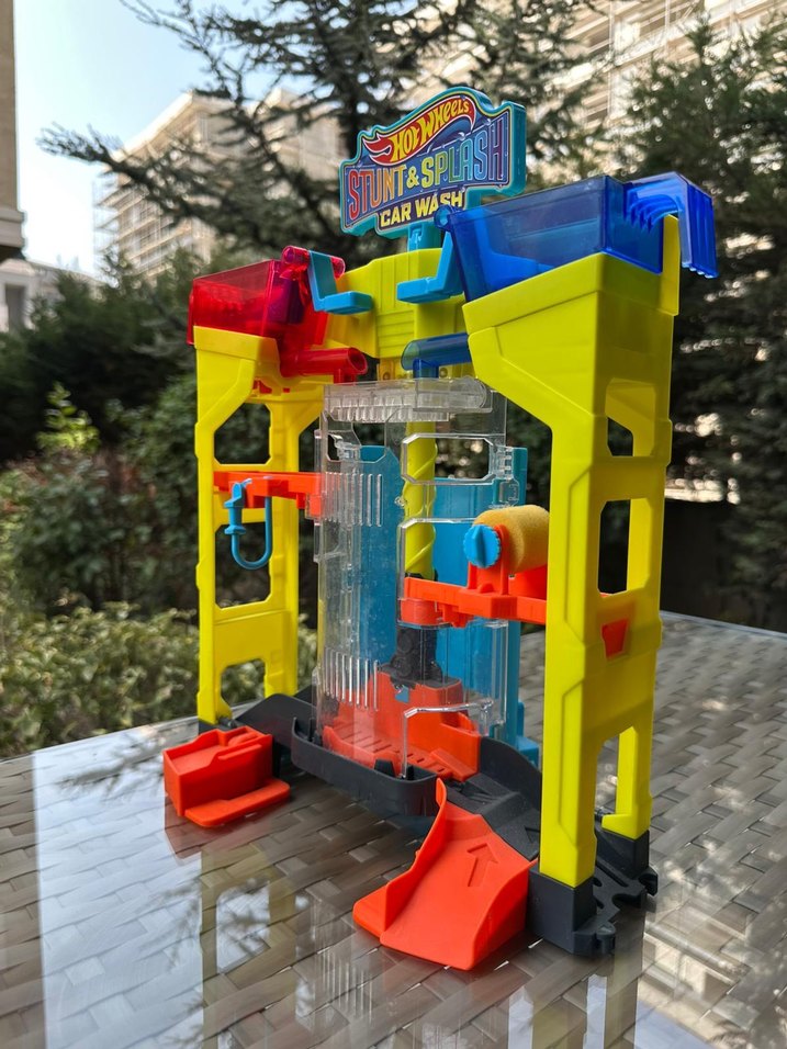 Hot wheels Renk Değiştiren Stunt & Splash Oyuncak - Görsel 4