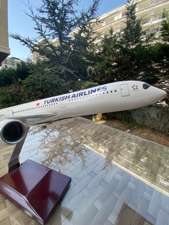 THY Uçak Maketi Airbus A350 - Görsel 3