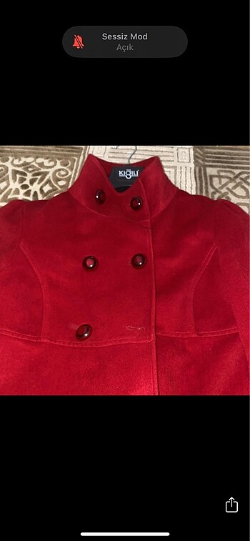 40 Beden bordo Renk Kaban cok temiz