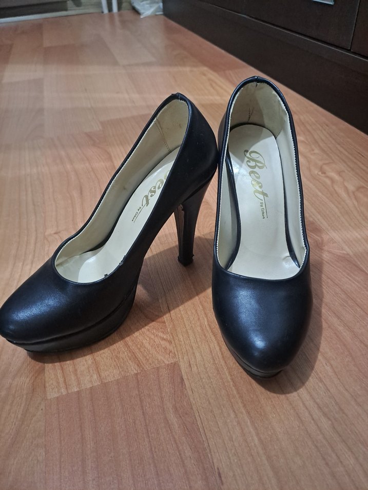 Kadın Siyah Platform topuk - Görsel 2