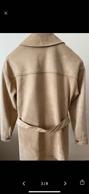 s Beden kahverengi Renk Trenchcoat
