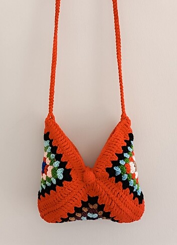 Çocuk Örgü Çanta - Görsel 2