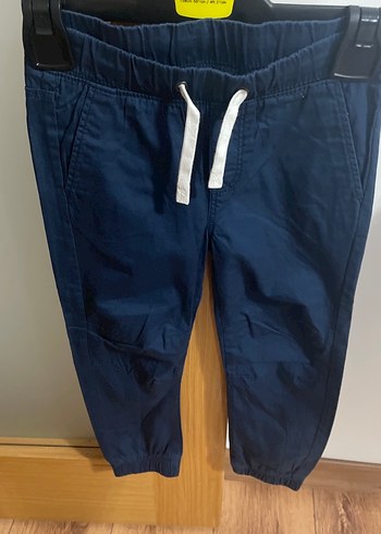 Erkek Çocuk Lacivert Elastik Bel Denim Pantolon