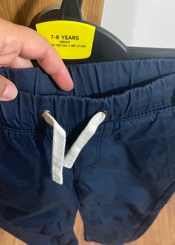 H&M Erkek Çocuk Lacivert Elastik Bel Denim Pantolon