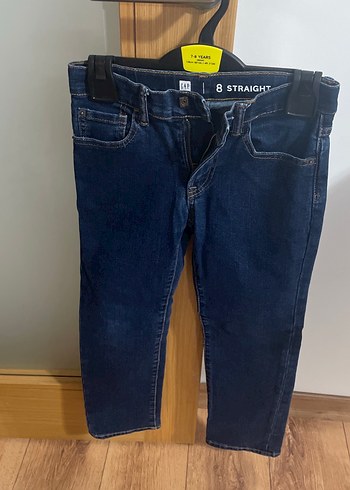 Erkek Çocuk Koyu Mavi Regular Fit Denim Pantolon