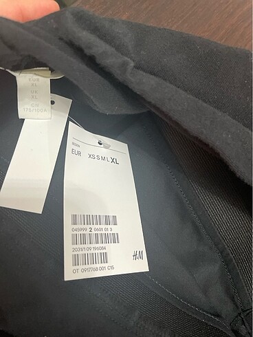 xl Beden siyah Renk Siyah boru paça hamile pantolonu