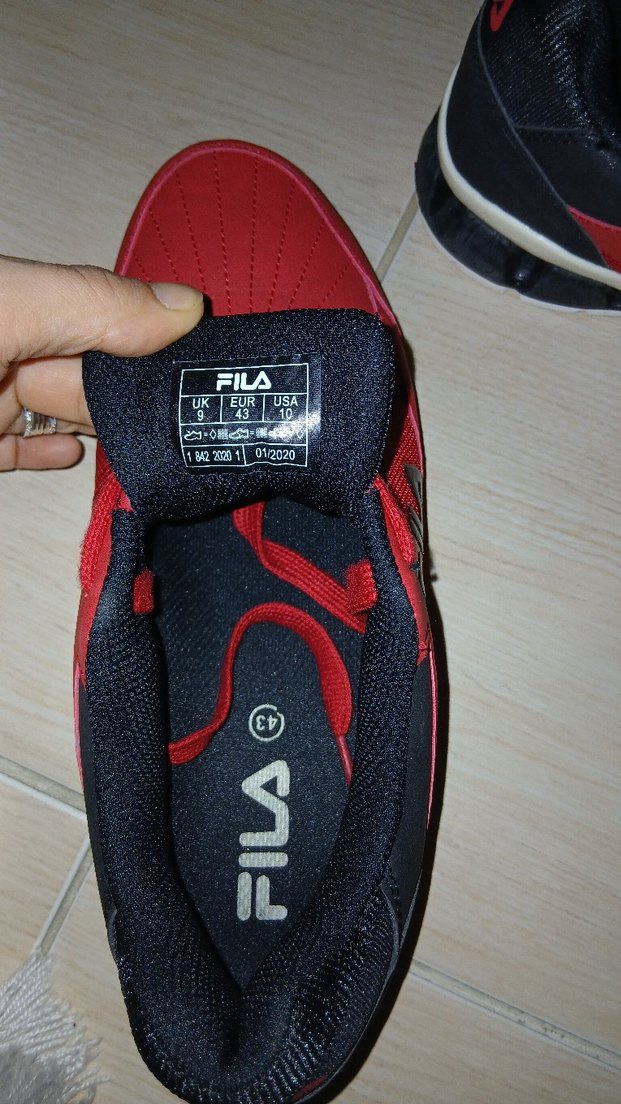 Kırmızı Erkek Fila Spor Ayakkabı - Görsel 3