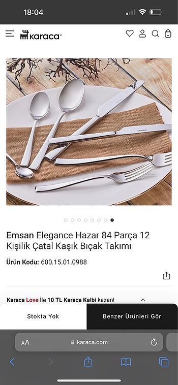Emsan Premium 12 Kişilik ÇKB Takımı