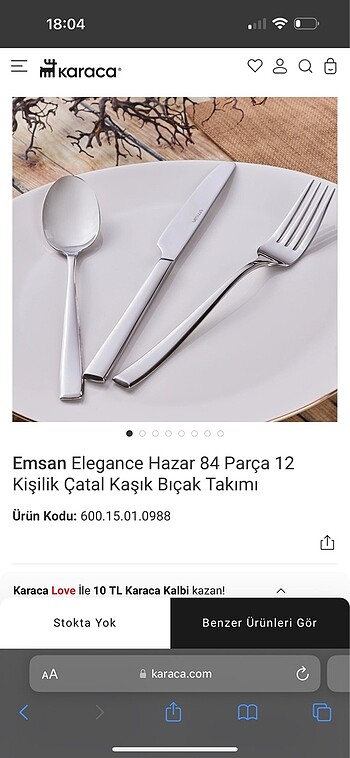 Emsan Emsan Premium 12 Kişilik ÇKB Takımı