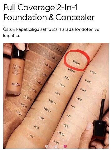 Kiko KİKO 2-In-1 Foundation & Concealer