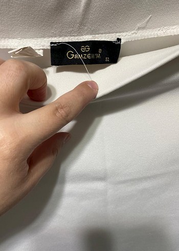 beyaz etek - Görsel 2