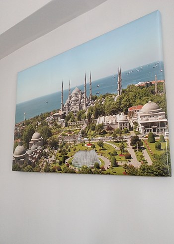 İstanbul Sultanahmet Manzaralı Kanvas Tablo