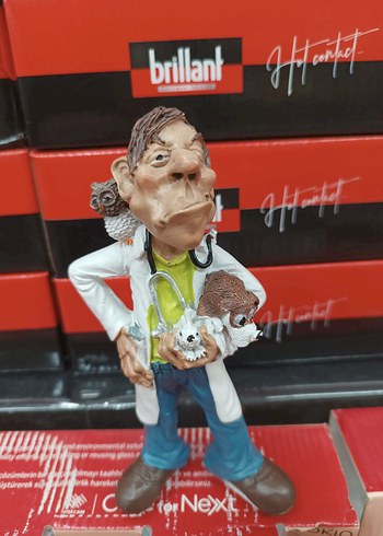  Beden Renkli Beyaz Aksiyon Figürü