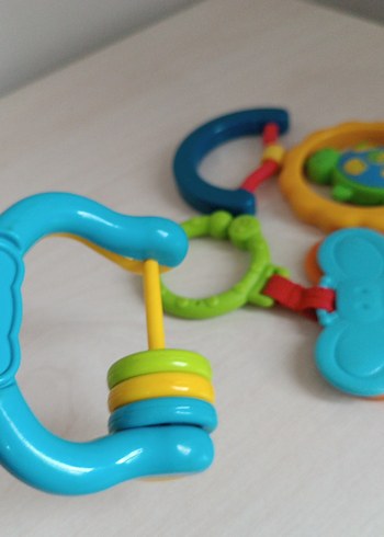 Beden Renkli Çıngırak Seti