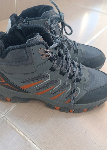 Gri Erkek Spor Ayakkabı Bağcıkları - Görsel 2