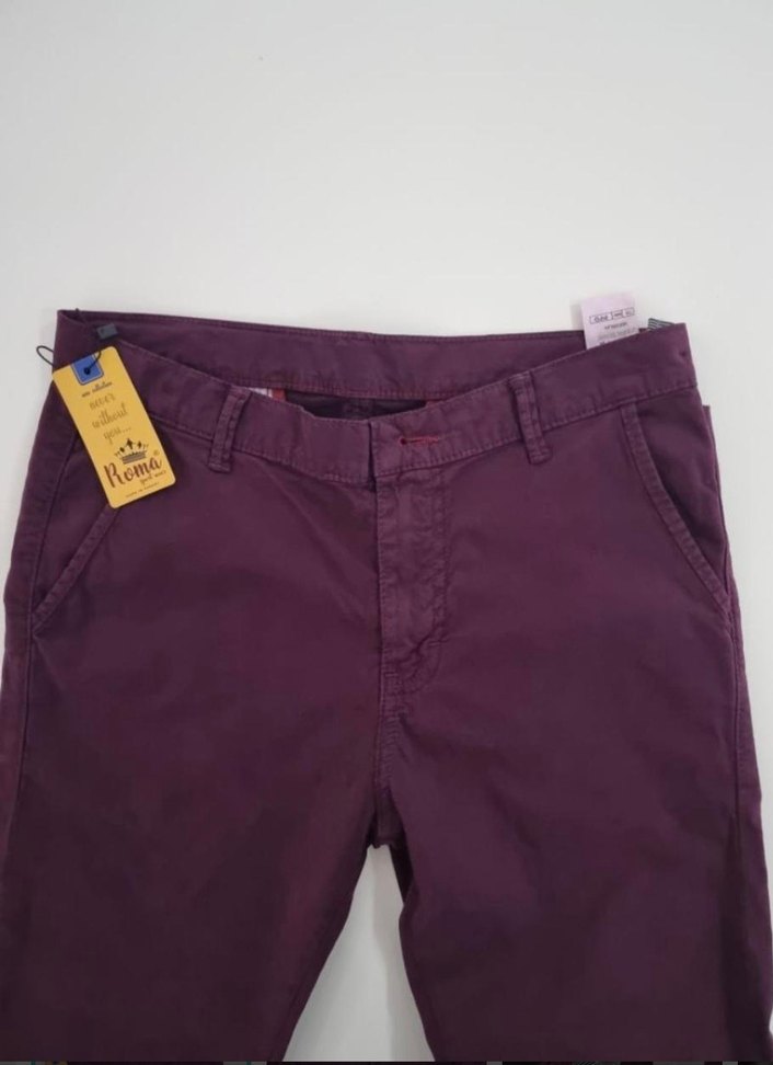 Şık ve Rahat Koyu Mürdüm Pantolon — görsel 3/7