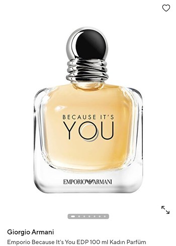 Emporio Because It's You Kadın Parfüm 100 ml