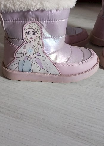 Kız Çocuk Pembe Peluş Detaylı Bot - Görsel 3