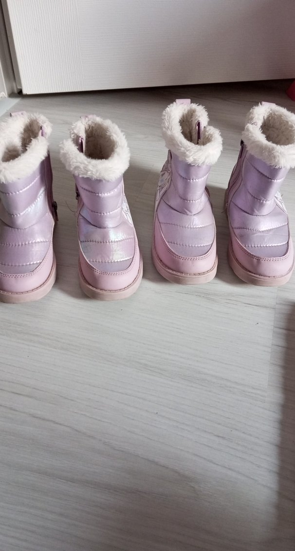 Kız Çocuk Pembe Peluş Detaylı Bot - Görsel 5