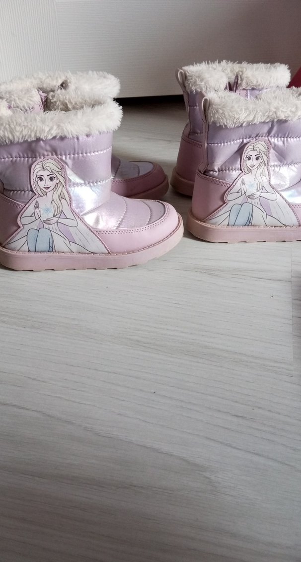 Kız Çocuk Pembe Peluş Detaylı Bot - Görsel 2