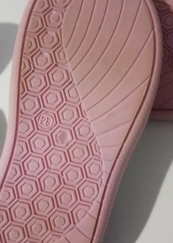 Kız cocuk Renkli Bağcıksız ev Ayakkabısı panduf - Görsel 5